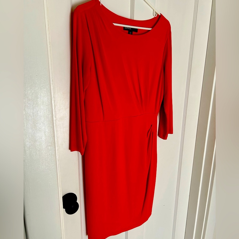 Donna Rocco stretch 3/4 sleeves dress